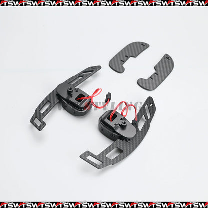 DLLM RACING Carbon Fibre Magnetic Paddle Shifters For Mercedes Benz AMG