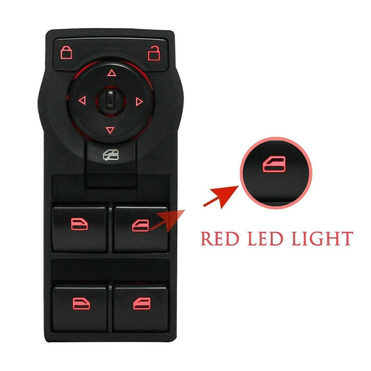 92225343 Power Window Switch For Holden Commodore VE Series (Sedan / Wagon, V6 & V8)