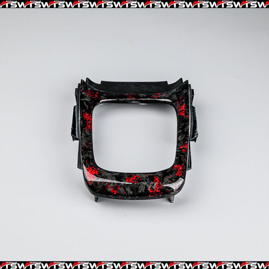 Flake Style Forged Carbon Gear Surround Trim For Holden VF AUTO