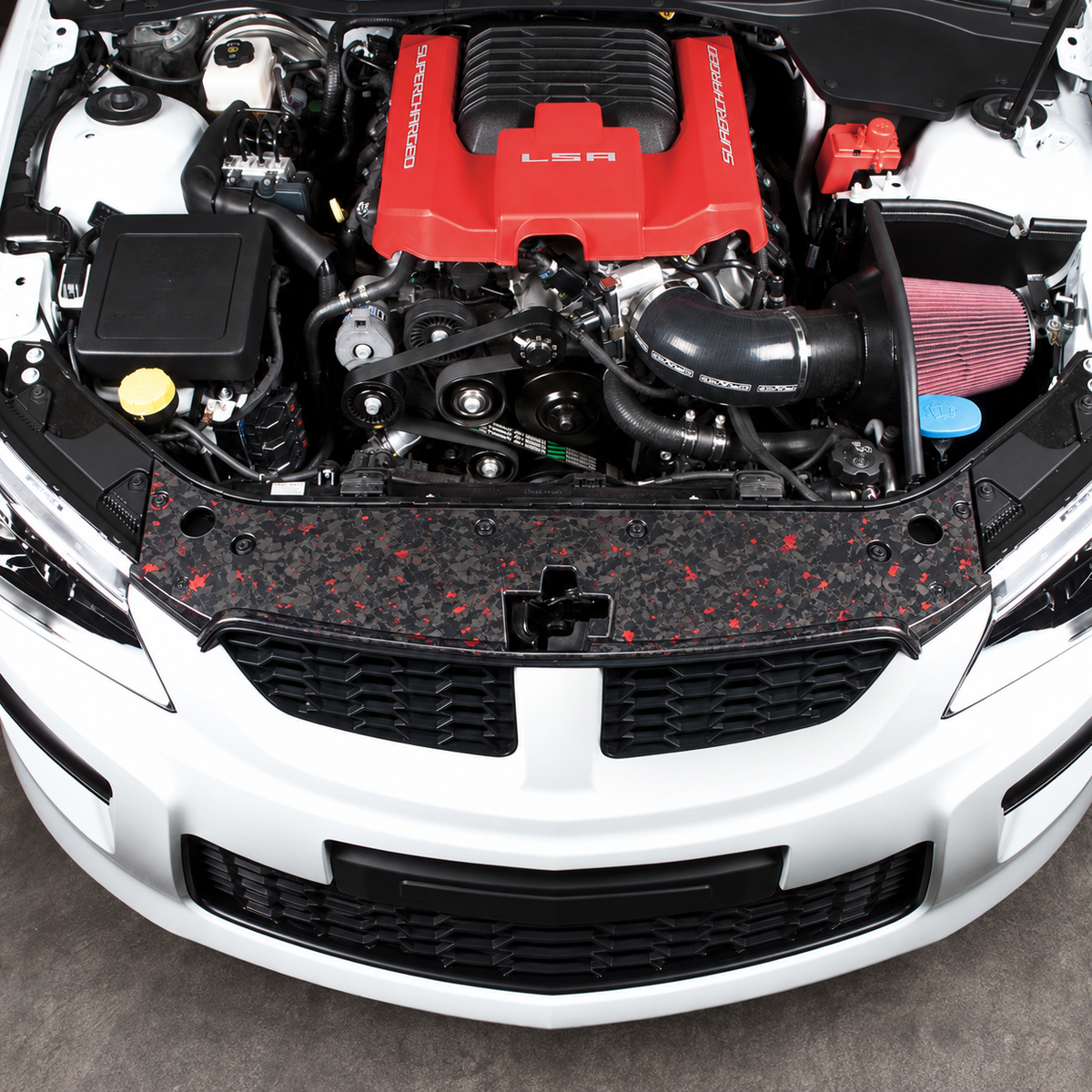 WTS CARBON FIBRE – 100% Pre-Preg Carbon Fibre Radiator Top Cover Panel For Holden VF Commodore Chevy SS