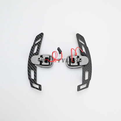 DLLM RACING Carbon Fibre Magnetic Paddle Shifters For Mercedes Benz AMG