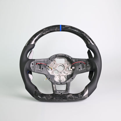 Forged Carbon Fibre Steering Wheel Suitable For Volkswagen Golf R GTI MK7 7.5