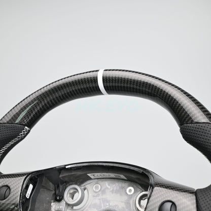 Carbon Fibre Steering Wheel Suitable For Tesla Model 3 Y