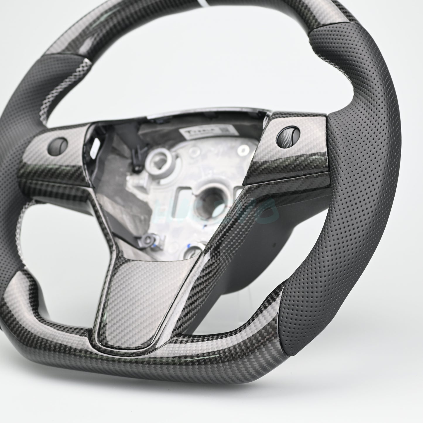 Carbon Fibre Steering Wheel Suitable For Tesla Model 3 Y