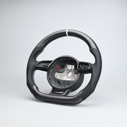 Matte Carbon Fibre Steering Wheel Suitable For Audi S3 RS3 S5 RS5 (Older Genration)