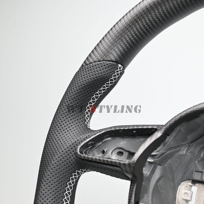 Matte Carbon Fibre Steering Wheel Suitable For Audi S3 RS3 S5 RS5 (Older Genration)