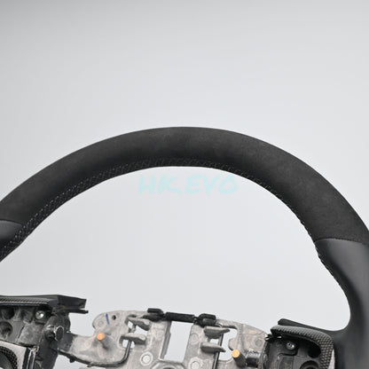 Leather Alcantara Steering Wheel Suitable For Holden VE