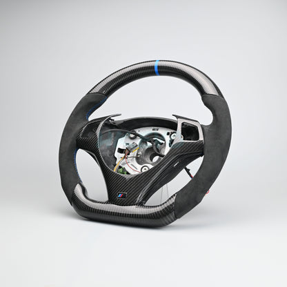 Carbon Fibre Steering Wheel Suitable For BMW E90 E91 E92 E93 (NON PADDLES STEERING WHEEL)