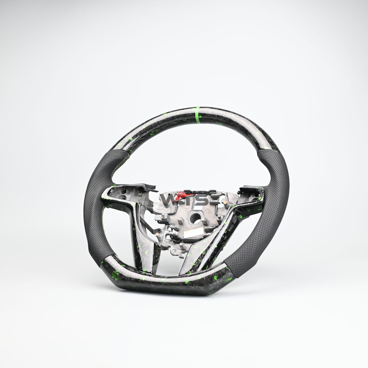 Flake Style forged carbon steering wheel suitable for Holden VE HSV VE (Perforated Leather)