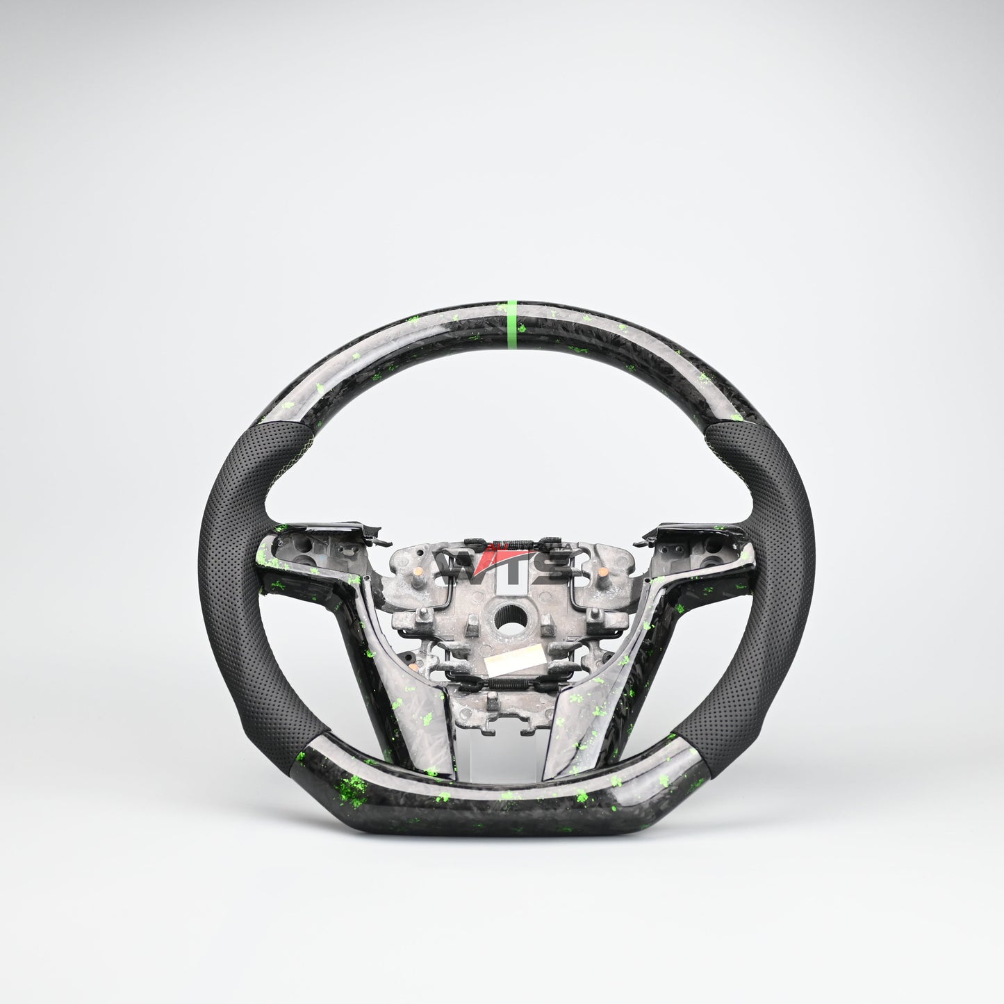 Flake Style forged carbon steering wheel suitable for Holden VE HSV VE (Perforated Leather)