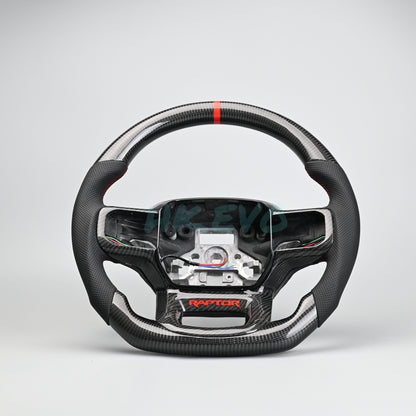 Carbon Fiber Steering Wheel Suitable For 2021+ Ford F150 Raptor with Heated