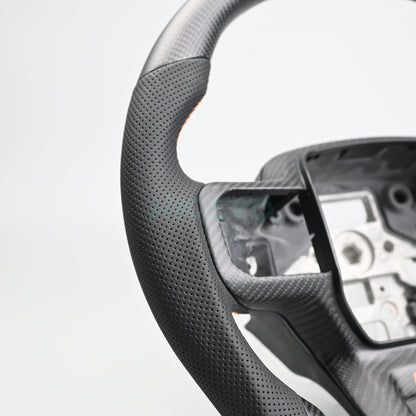 Matte Carbon Fiber Steering Wheel Suitable For 2021+ Ford F150 Raptor with Heated