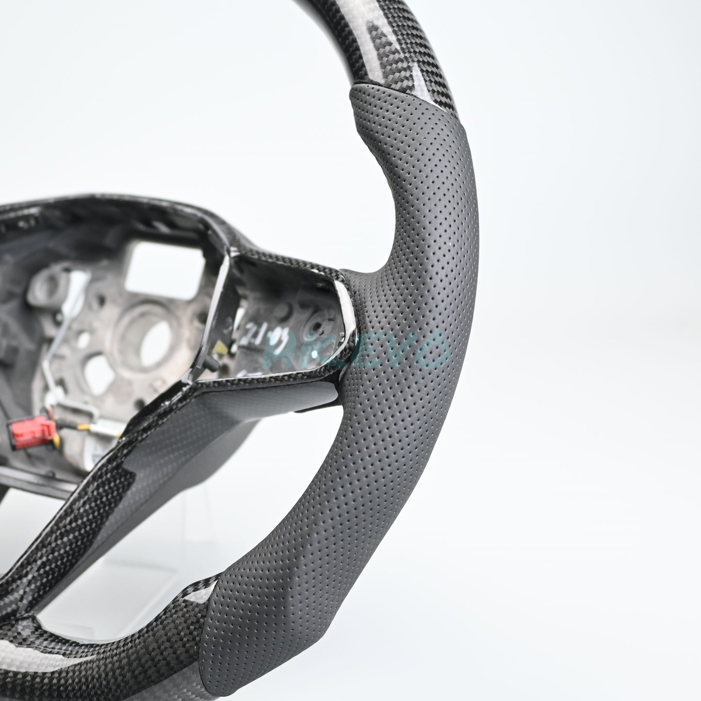 Carbon Fibre Steering Wheel For VW GOLF R GTI MK8