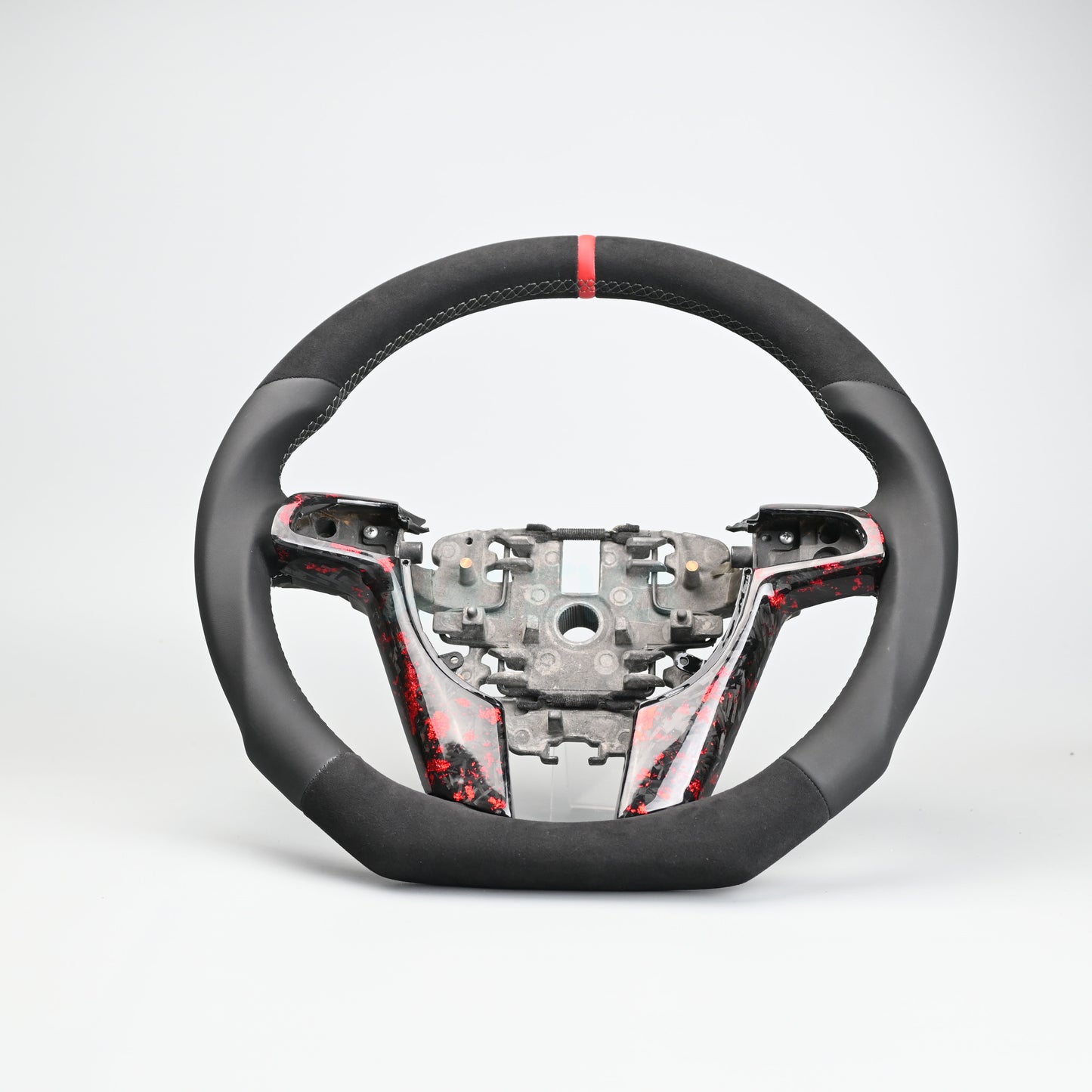 Leather Alcantara Steering Wheel Suitable For Holden VE