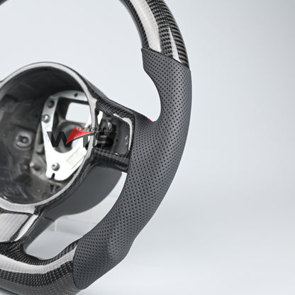Carbon Fibre Steering Wheel For AUDI TT TTS MK2 2008-2012