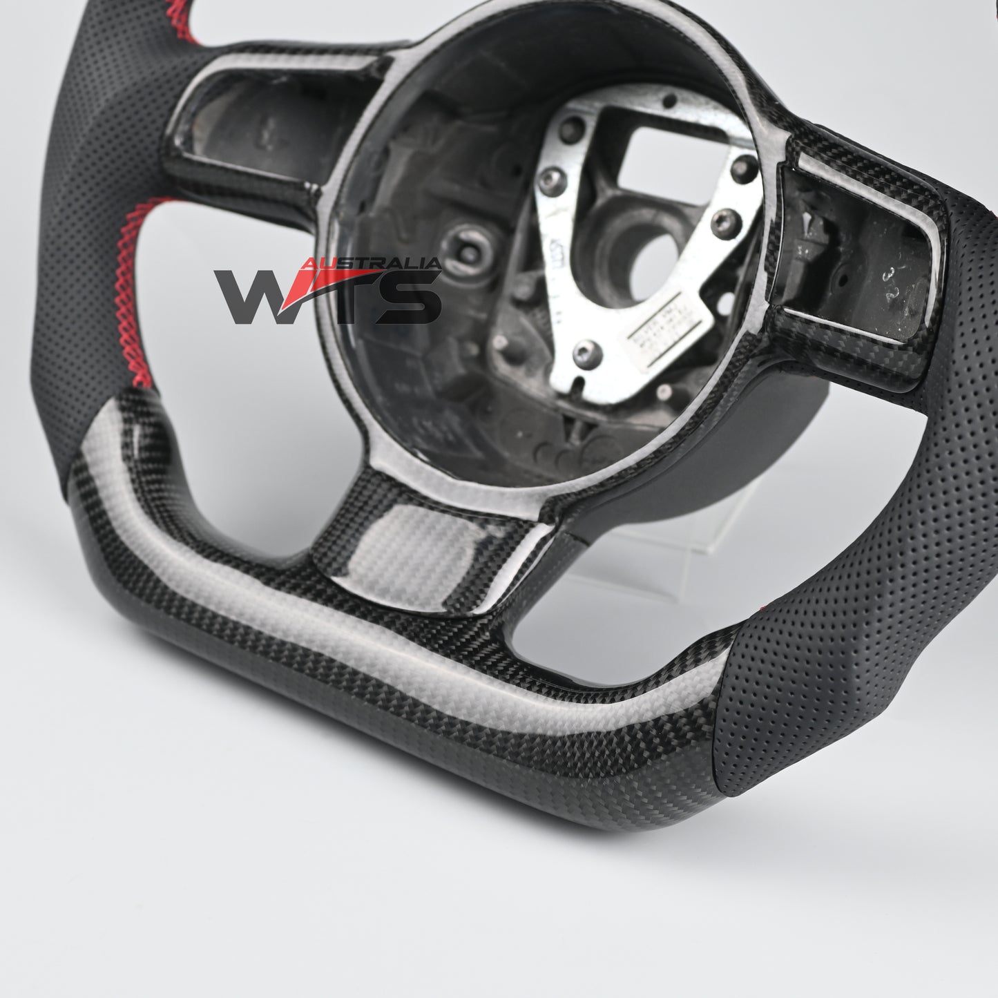 Carbon Fibre Steering Wheel For AUDI TT TTS MK2 2008-2012