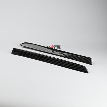 Carbon Fibre Interior Door Trim Strips For Holden VF HSV VF (No memory buttons version)