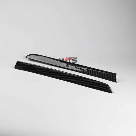 Carbon Fibre Interior Door Trim Strips For Holden VF HSV VF (No memory buttons version)