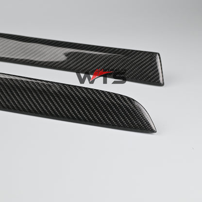 Carbon Fibre Interior Door Trim Strips For Holden VF HSV VF (No memory buttons version)