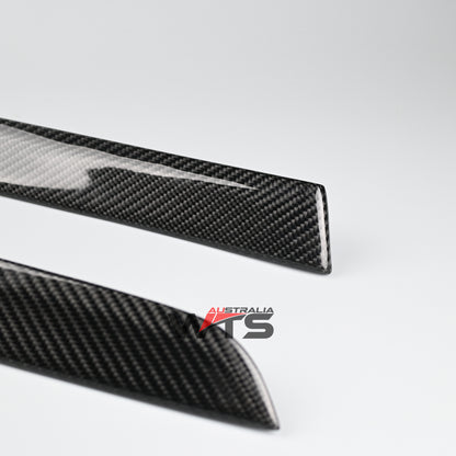 Carbon Fibre Interior Door Trim Strips For Holden VF HSV VF (No memory buttons version)