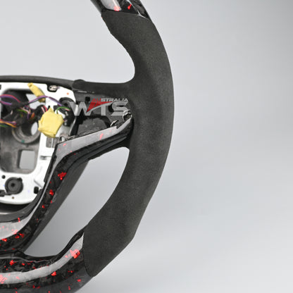 Flake Forged Carbon Steering Wheel (For Non Paddle Shifter)– Suitable for Holden VF, HSV VF, and Chevy SS