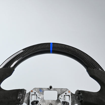 Carbon Fibre Steering Wheel Alcantara Side D Shape Style – Ford Falcon FG / FGX (2008–2016)