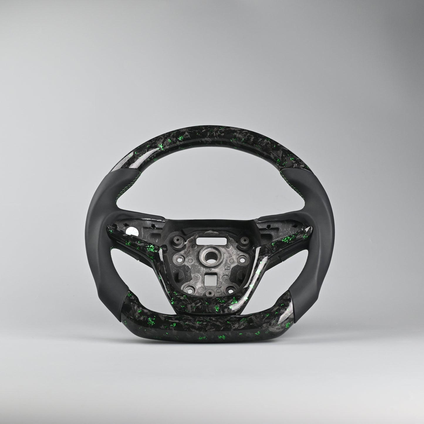 Flake Style Forged Carbon Fibre Steering Wheel For HSV VF Holden VF Chevy SS (Flat Bottom)