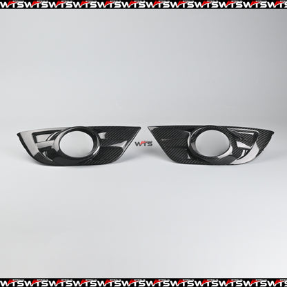 100% Pre-preg Carbon Fibre Fog Light Covers – For HSV VE E2 / E3 (Clubsport, GTS, R8, Maloo)