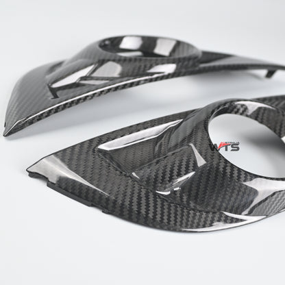 100% Pre-preg Carbon Fibre Fog Light Covers – For HSV VE E2 / E3 (Clubsport, GTS, R8, Maloo)