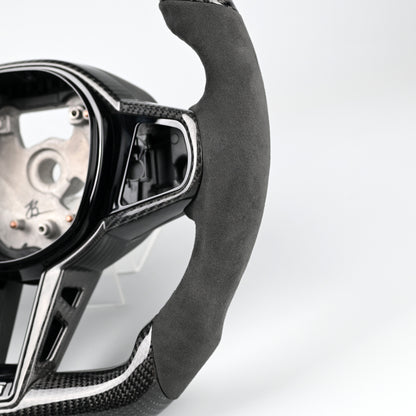 CS Style Carbon Fibre Steering Wheel For BMW M2 M3 M4 G80 G82 G87 Upgarde