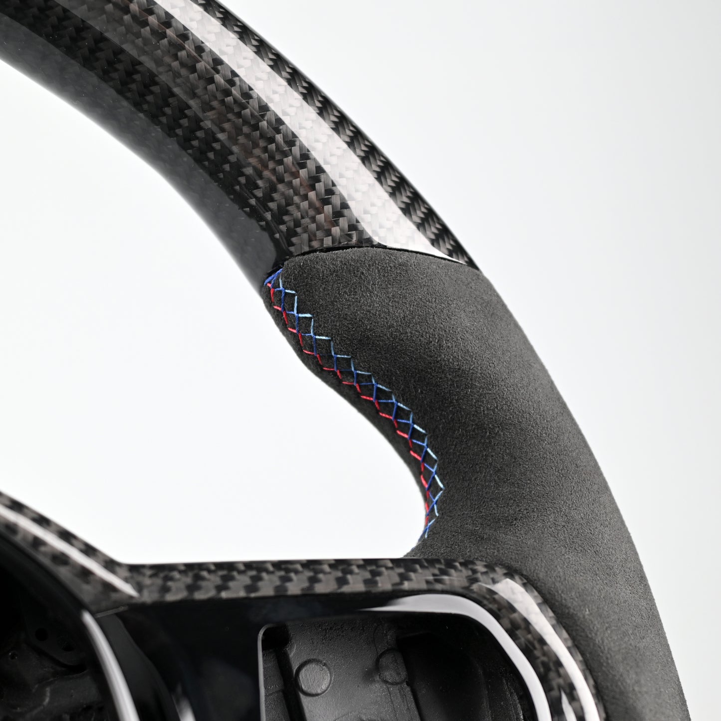 CS Style Carbon Fibre Steering Wheel For BMW M2 M3 M4 G80 G82 G87 Upgarde