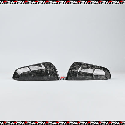 Dry Carbon Fibre Aero Mirror Caps | Fits HSV VE VF & Chevy SS