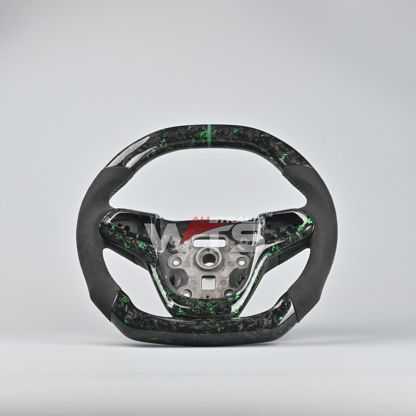 Flake Forged Carbon Steering Wheel (For Non Paddle Shifter)– Suitable for Holden VF, HSV VF, and Chevy SS