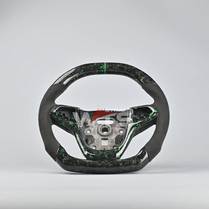 Flake Forged Carbon Steering Wheel (For Non Paddle Shifter)– Suitable for Holden VF, HSV VF, and Chevy SS