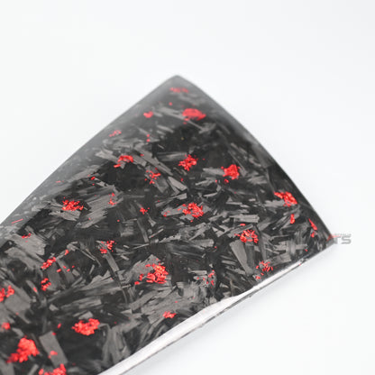 Carbon Fibre Style | Forged Carbon | Flake Style Dashboard Center Trim Cover (Triangle ICC Unit) – Fits Ford Falcon BA / BF