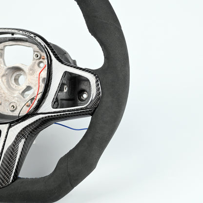 Alcantara Steering Wheel Suitable For BMW M2 M3 M4 G20 G80 G82 G87