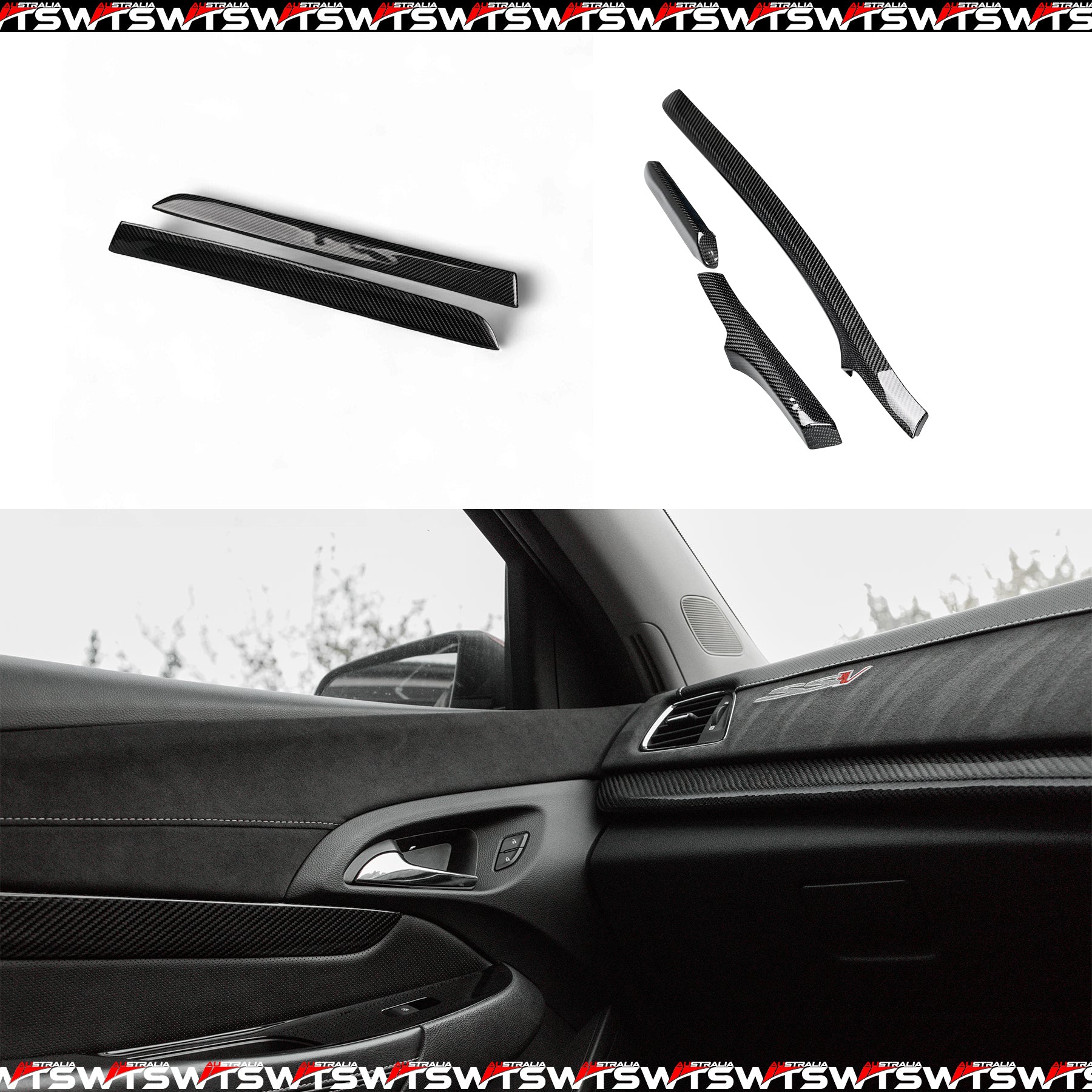 Holden VF carbon dash trim