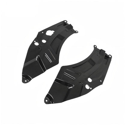 Dry Carbon Fiber Engine Bay Side Trim Set for BMW M2 G87 (2023–Present)