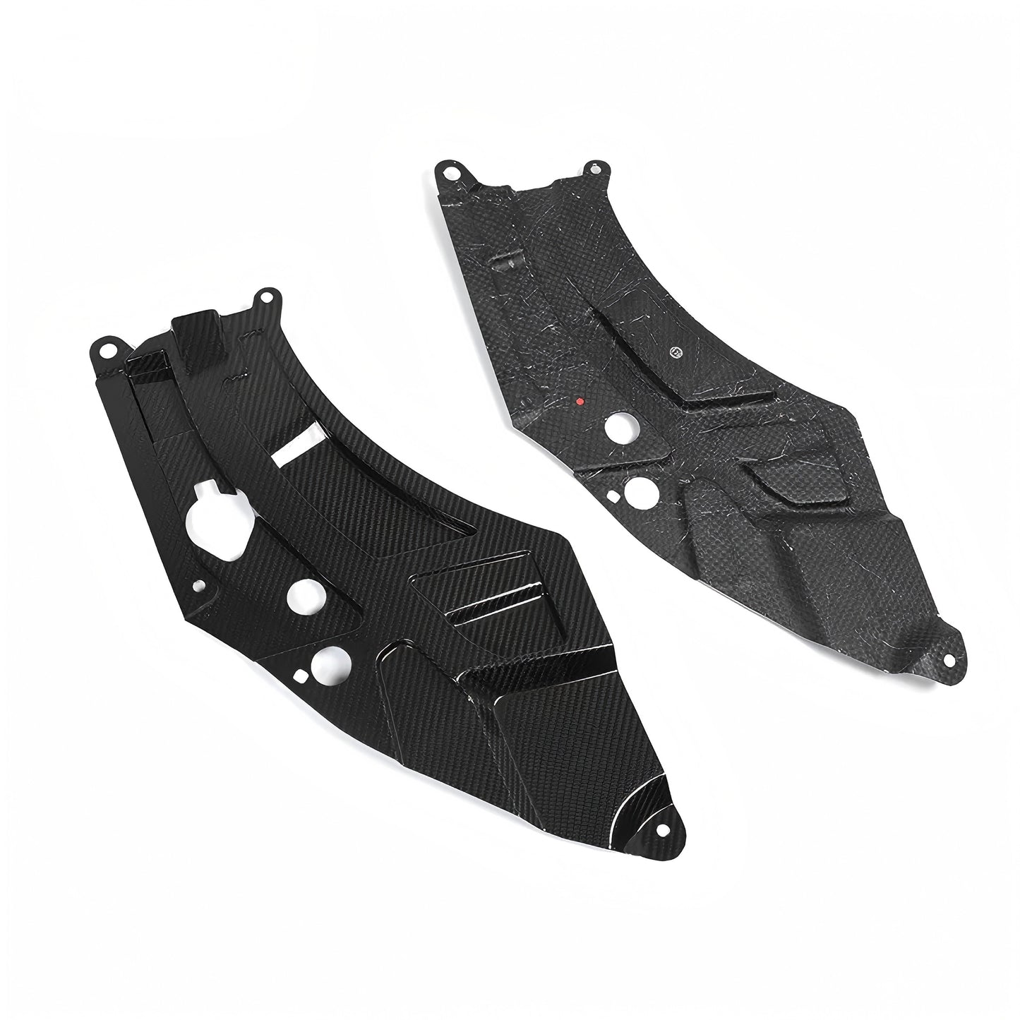 Dry Carbon Fiber Engine Bay Side Trim Set for BMW M2 G87 (2023–Present)