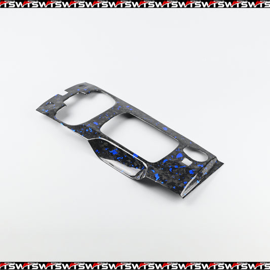 100% Pre-preg Carbon Fibre Stick-on Shifter Surround Overlay for Ford Falcon FG