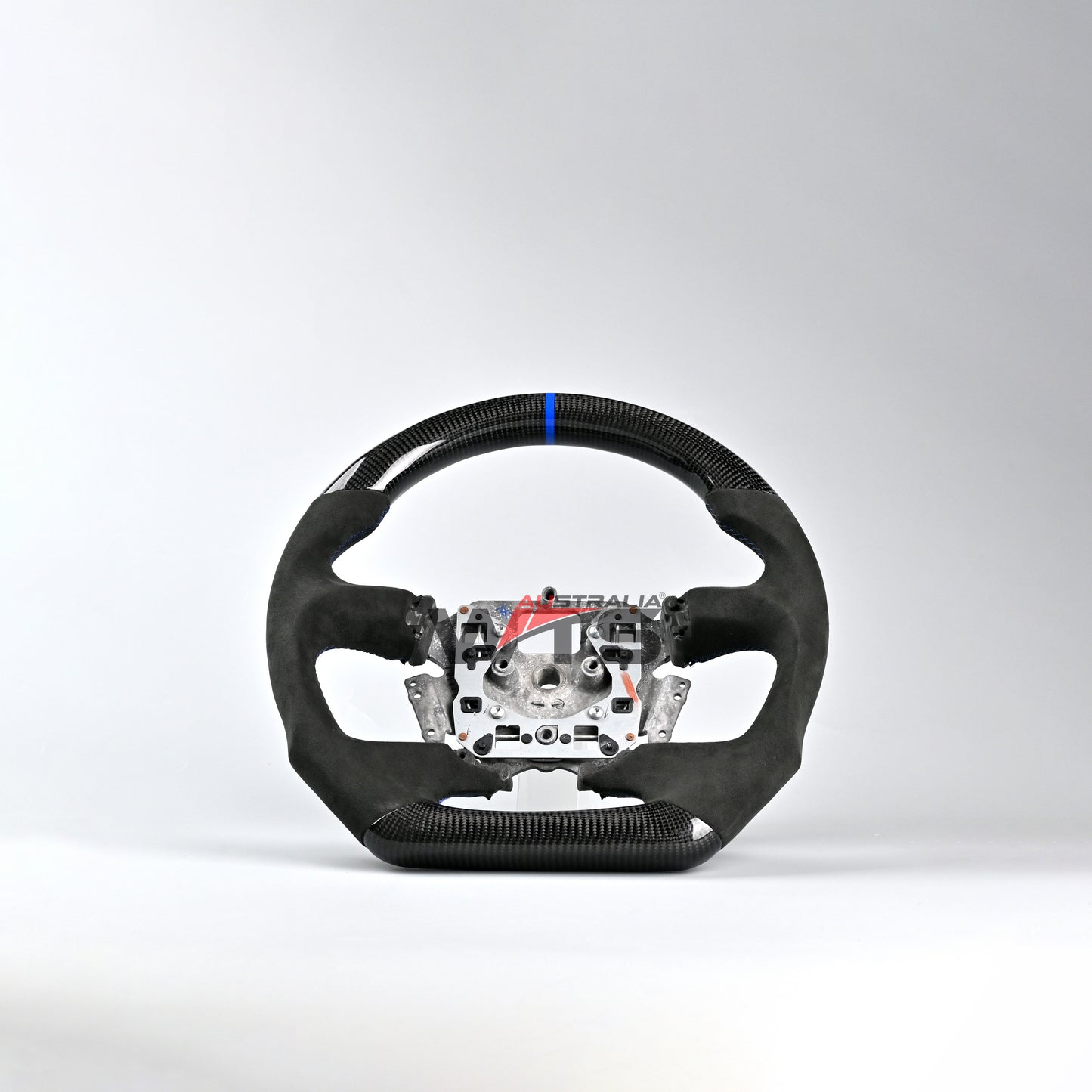Carbon Fibre Steering Wheel Alcantara Side D Shape Style – Ford Falcon FG / FGX (2008–2016)