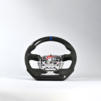 Carbon Fibre Steering Wheel Alcantara Side D Shape Style – Ford Falcon FG / FGX (2008–2016)