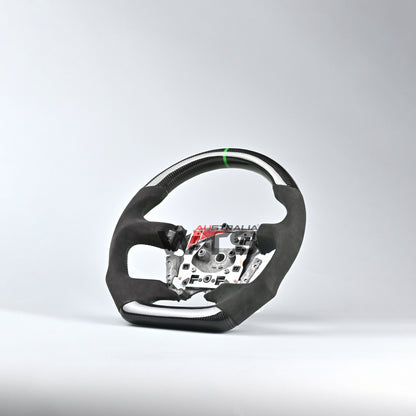 Carbon Fibre Steering Wheel Alcantara Side D Shape Style – Ford Falcon FG / FGX (2008–2016)
