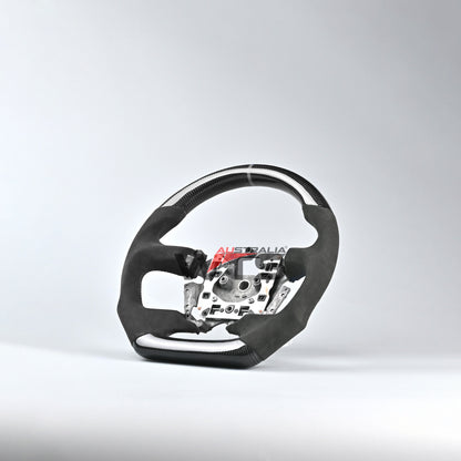 Carbon Fibre Steering Wheel Alcantara Side D Shape Style – Ford Falcon FG / FGX (2008–2016)