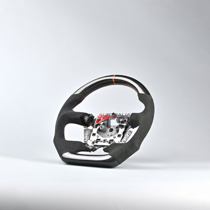 Carbon Fibre Steering Wheel Alcantara Side D Shape Style – Ford Falcon FG / FGX (2008–2016)