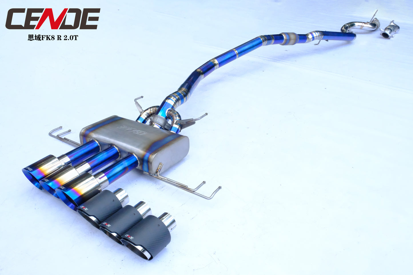 CENDE Exhaust System For HONDA CIVIC FK8 Type R 2.0T 2017-2020