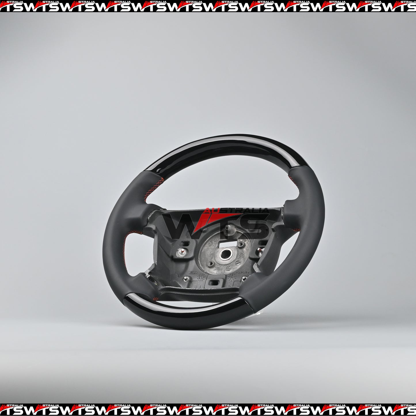 Piano Black Style Steering Wheel Suitable For Ford Falcon BA BF XR6 Turbo XR8 (02-08)