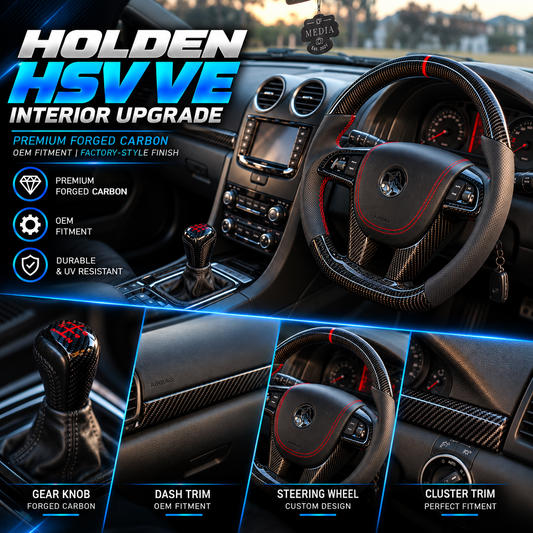 Holden VE Carbon Fibre Style Interior Bundle Kit
