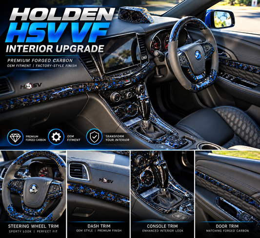 Holden VF Carbon Fibre Style Interior Bundle Kit