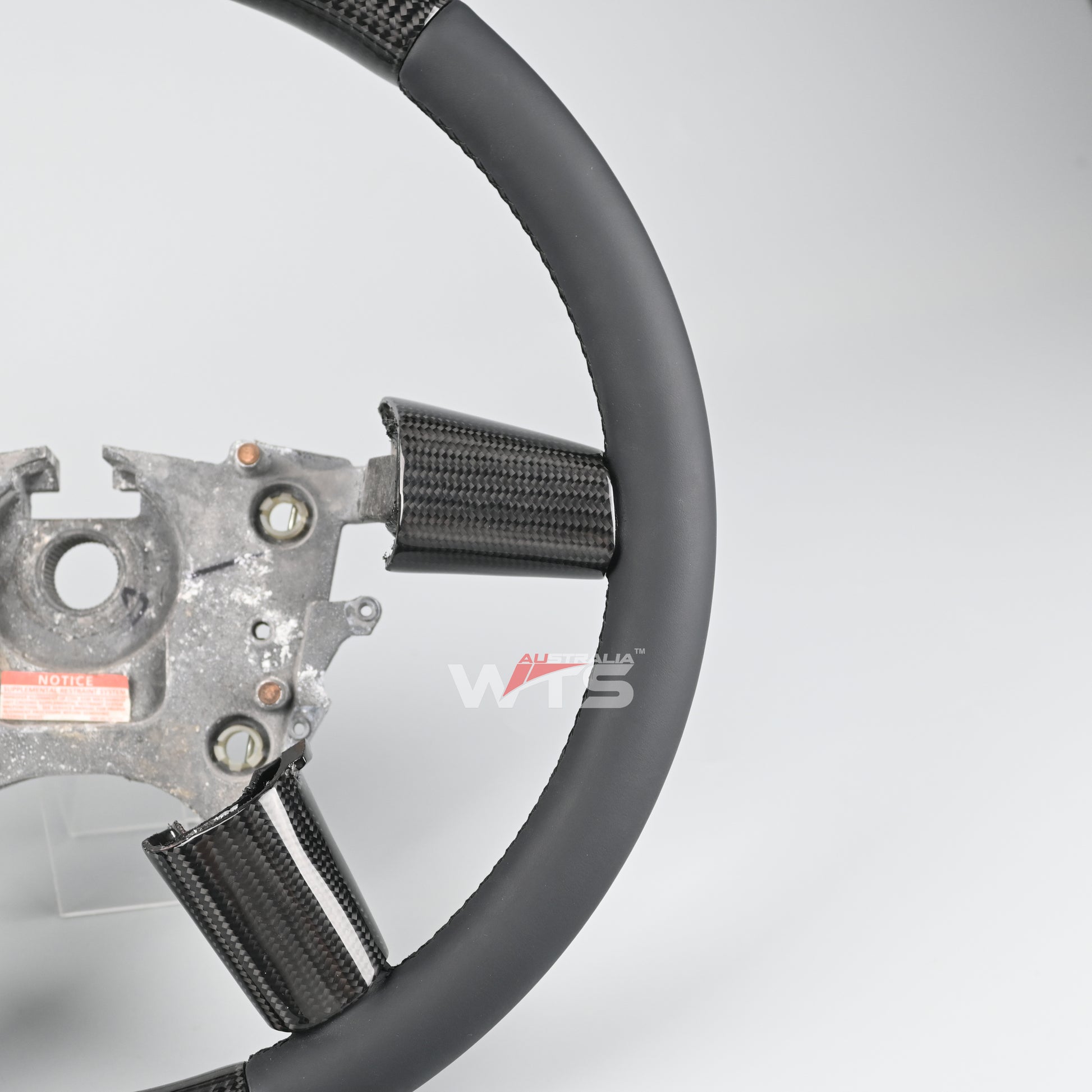 Holden VZ carbon fibre steering wheel 